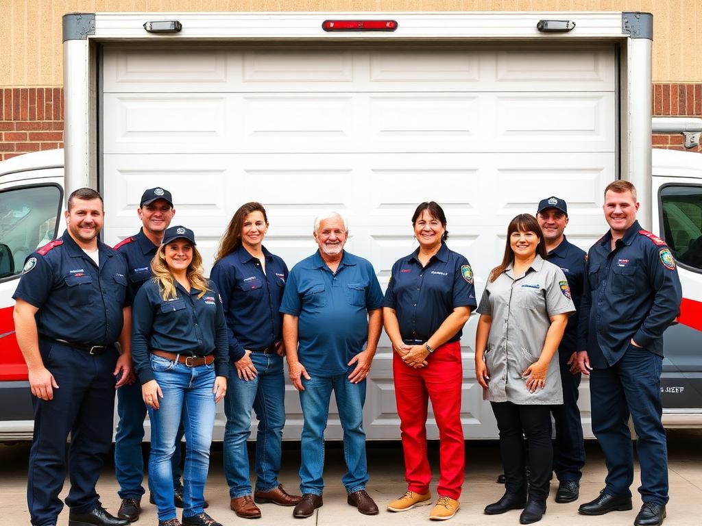 Garage Door San Jacinto professional technician team